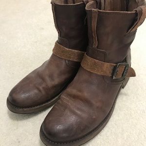 Frye Moto Boots